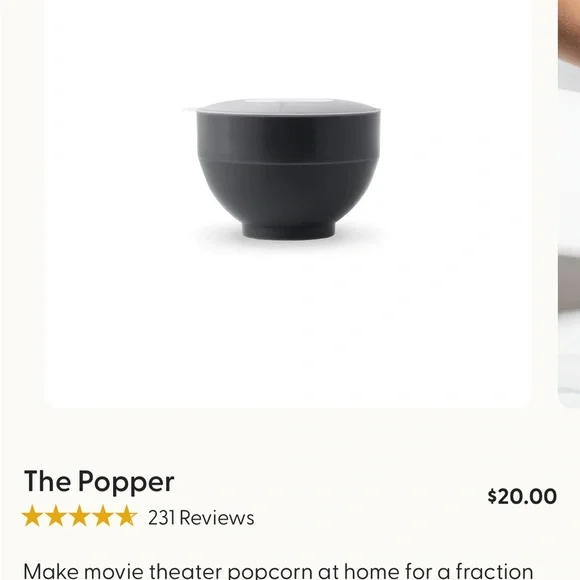 Microwave Popcorn Popper - Picture 3 of 3